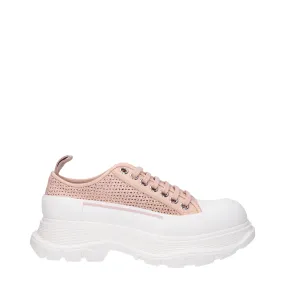 Alexander McQueen Sneakers Donna Tessuto Rosa