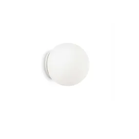 Applique moderna Ideal Lux MAPA BIANCO AP1 059808 G9 LED vetro lampada parete