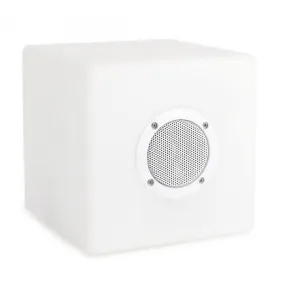 Bizzotto outdoor Lampada led cubo speaker PE 20x20