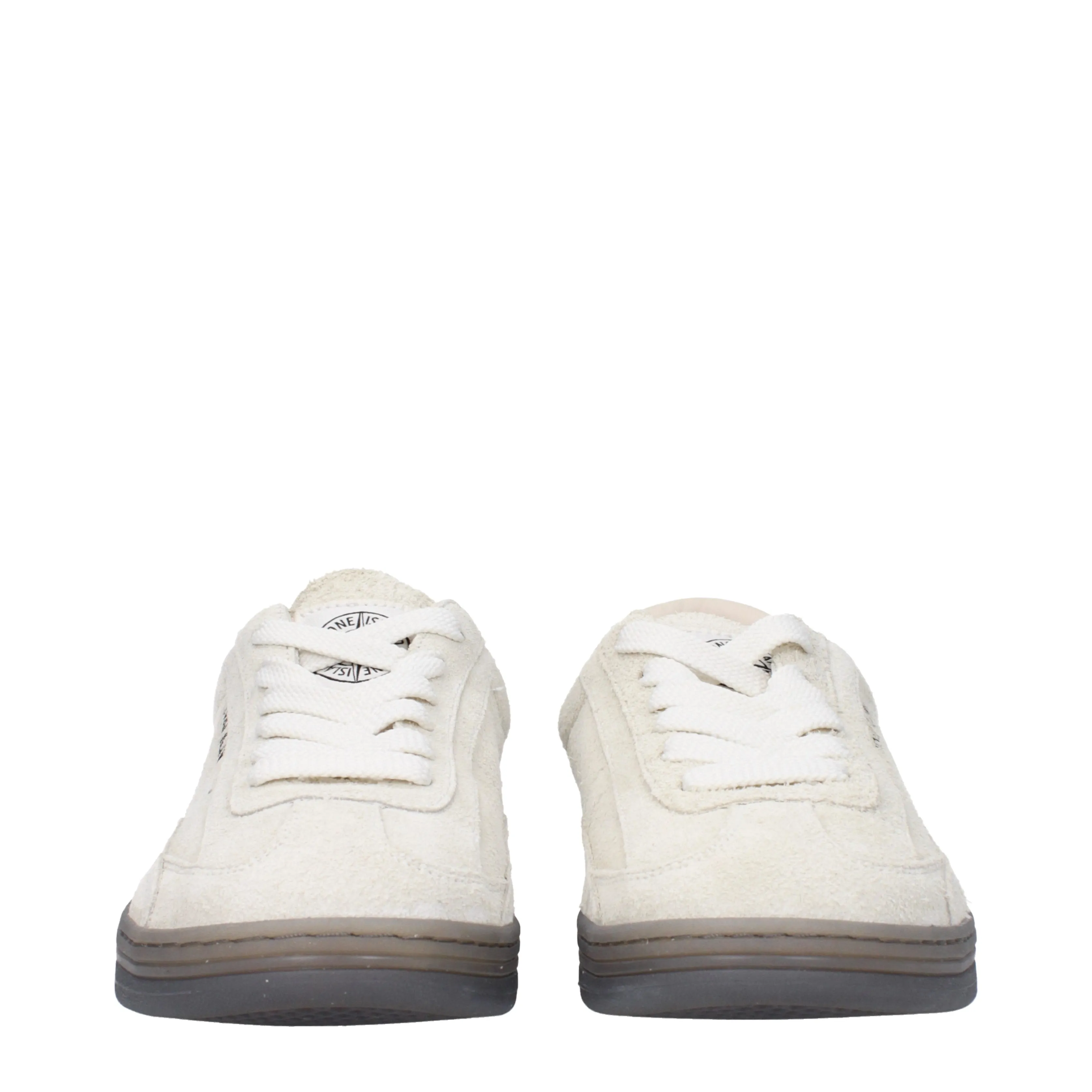 Stone Island Sneakers Rock Uomo Camoscio Beige/Ecru